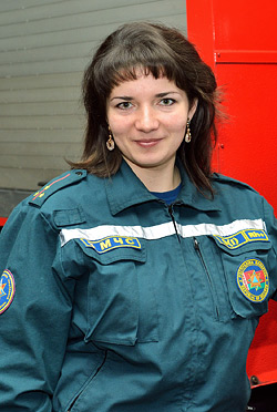 Юлия КОВАЛЬЧУК, старший лейтенант внутренней службы, врач скорой медицинской помощи медпункта пожарной аварийно-спасательной части № 4