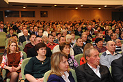 В городском театре прошло итоговое собрание передовиков народного хозяйства Бобруйского района 