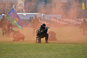 Спецназ выступил на бобруйском стадионе