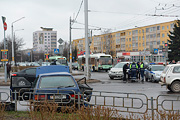 Авария в Бобруйске на пересечении улиц Минской и Крылова