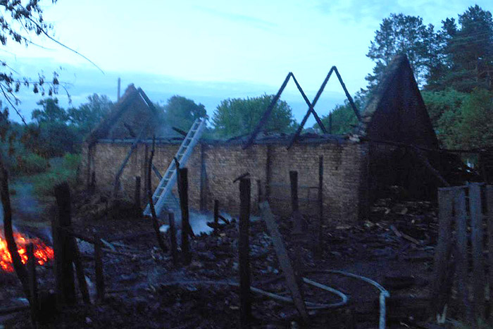 Пожары в Бобруйске: два сарая, машина и баня