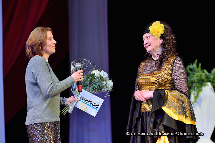 Бобруйская актриса Жанета Зарембо отметила свое 75-летие на сцене театра