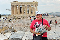 Бобруйчанин побывал в Греции с «Коммерческим»!
