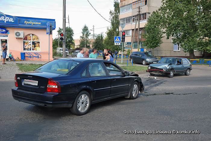 Авария выходного дня в Бобруйске