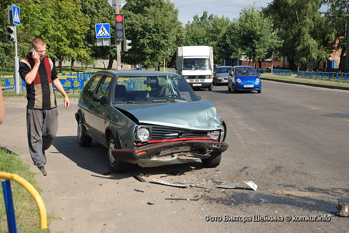 Авария выходного дня в Бобруйске