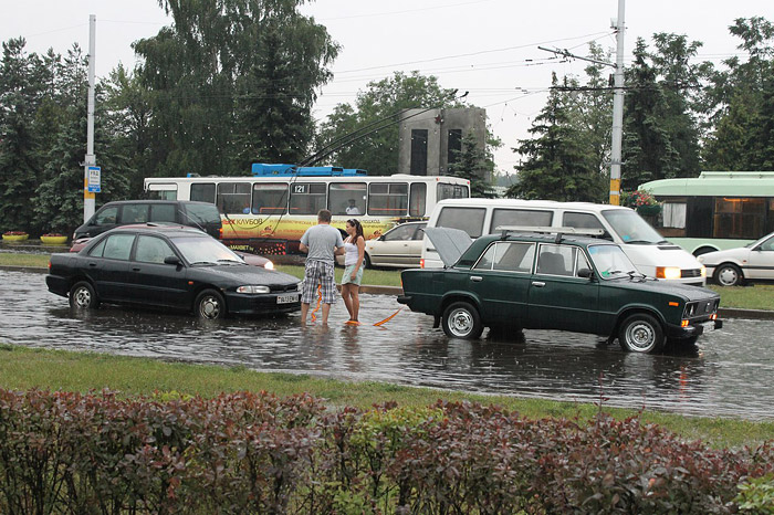 Ураган в Бобруйске – такого не было десять лет! (обновляется)