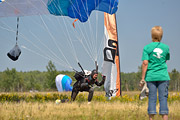 Соревнования по парашютному спорту в Бобруйске