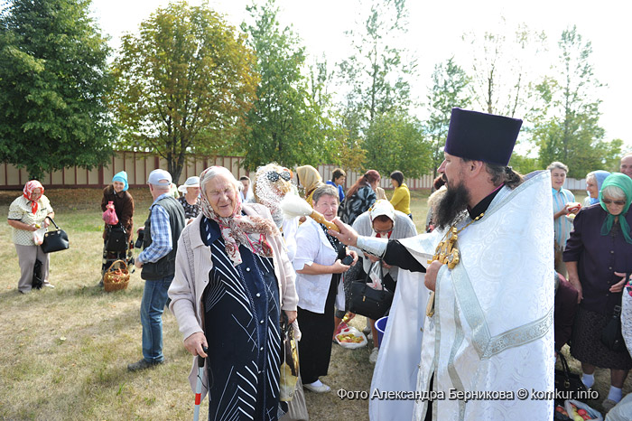 Крестный ход на яблочный спас