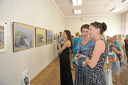 В Выставочном зале проходит очередная персональная выставка Геннадия Иванова
