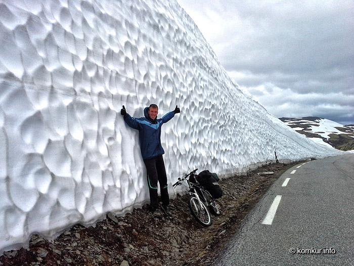 След бобруйских колес в снегах Норвегии