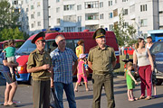 Пожар в бобруйском небоскребе