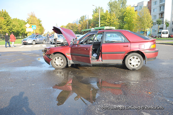 Крупная авария в Бобруйске, 3 человека госпитализировано