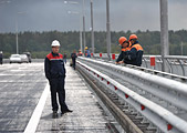 Недалеко от Бобруйска открыто движение по новому автомобильному мосту