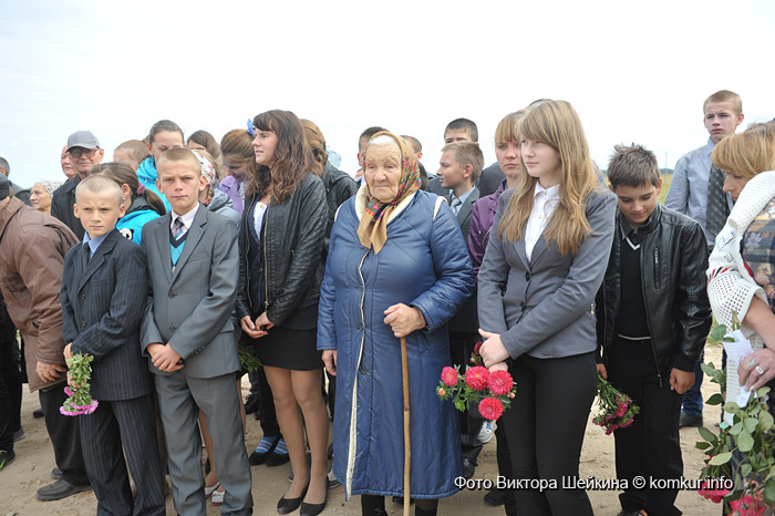 В деревне Величково под Бобруйском преданы земле останки 301 жертвы войны 