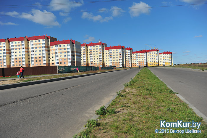Северная окраина Бобруйска прирастет двумя домами