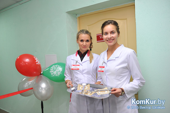 В Бобруйской городской поликлинике №1 открыт новый рентгенкабинет 