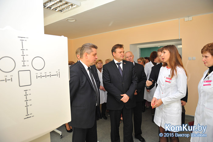 В Бобруйской городской поликлинике №1 открыт новый рентгенкабинет 