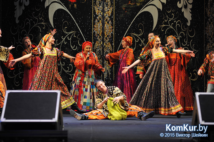 В Бобруйске прошел концерт Надежды Бабкиной