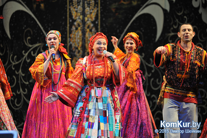 В Бобруйске прошел концерт Надежды Бабкиной