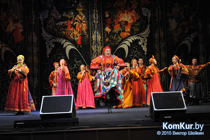 В Бобруйске прошел концерт Надежды Бабкиной