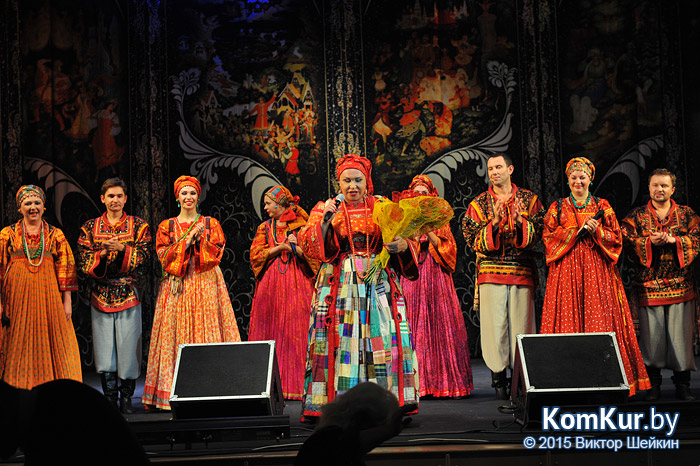 В Бобруйске прошел концерт Надежды Бабкиной