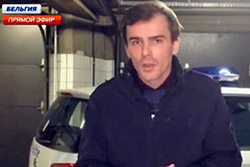 Журналистов НТВ избили в Брюсселе