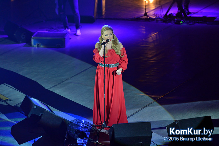 В Бобруйске выступила Ирина Дубцова