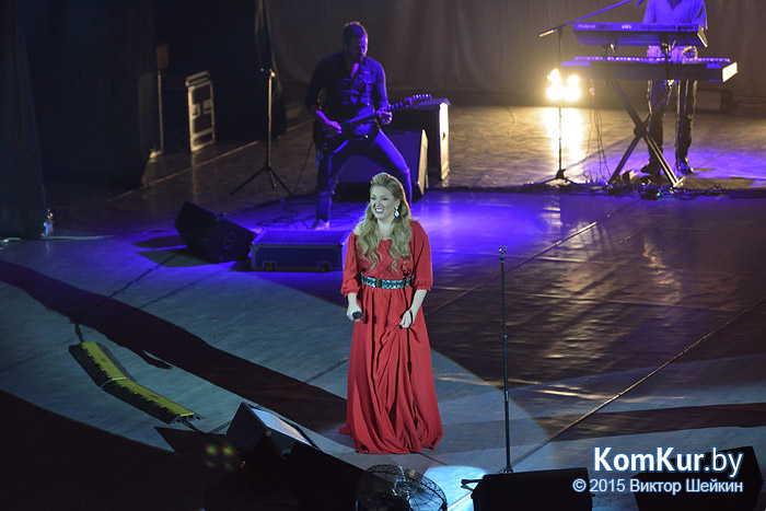 В Бобруйске выступила Ирина Дубцова