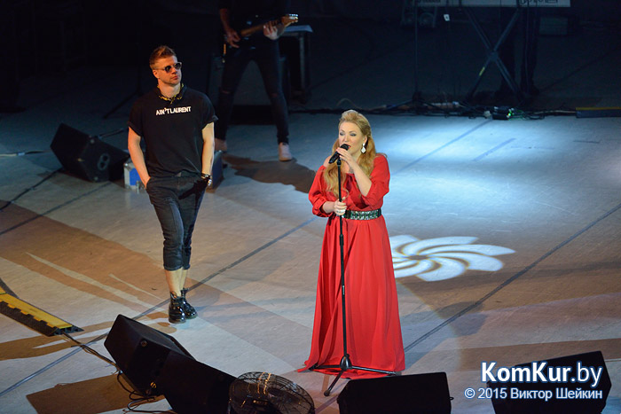 В Бобруйске выступила Ирина Дубцова