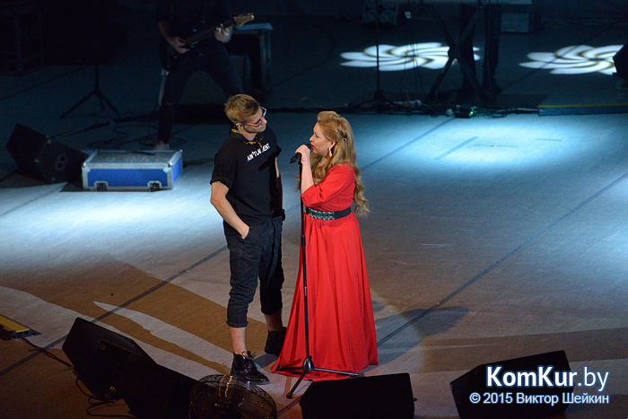 В Бобруйске выступила Ирина Дубцова