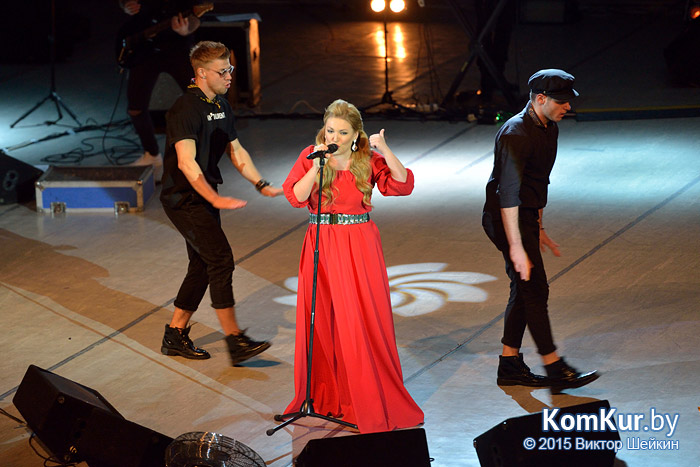 В Бобруйске выступила Ирина Дубцова