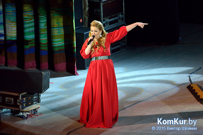 В Бобруйске выступила Ирина Дубцова