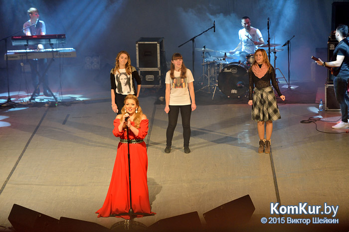 В Бобруйске выступила Ирина Дубцова