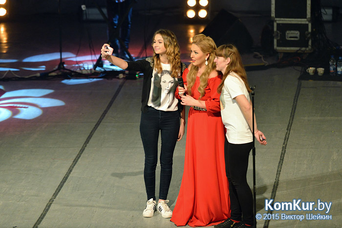 В Бобруйске выступила Ирина Дубцова