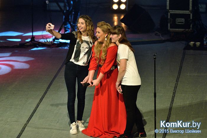 В Бобруйске выступила Ирина Дубцова