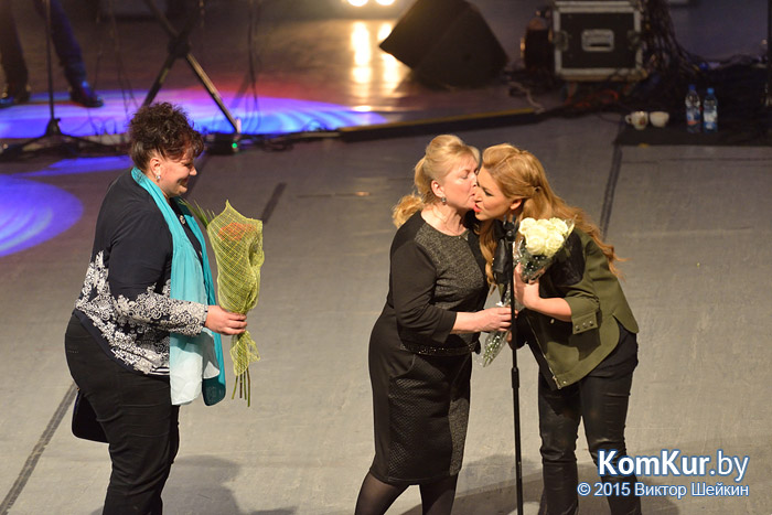 В Бобруйске выступила Ирина Дубцова