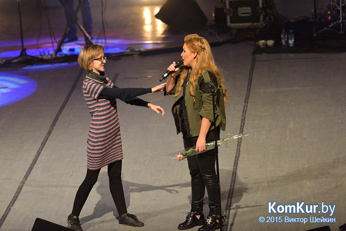 В Бобруйске выступила Ирина Дубцова