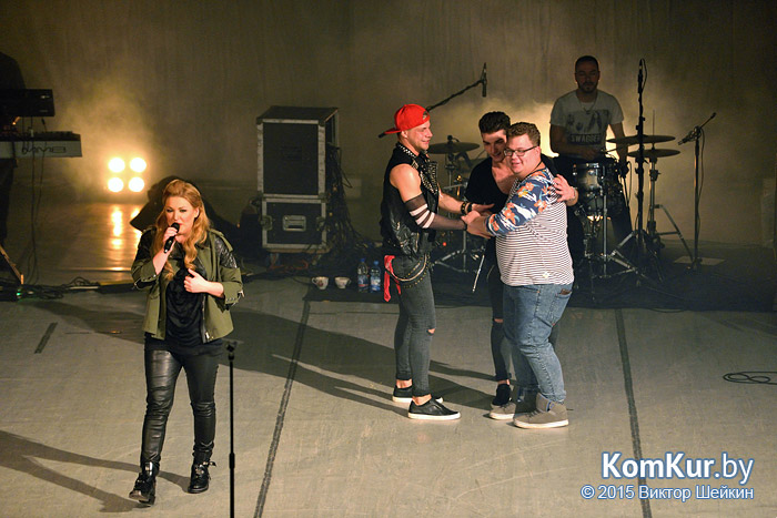 В Бобруйске выступила Ирина Дубцова