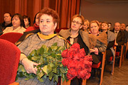 В автотранспортном колледже с 90-летием поздравили Почетного гражданина Бобруйска Федора Аскерко