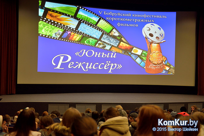 В Бобруйске прошел фестиваль короткометражных фильмов «Юный режиссер»
