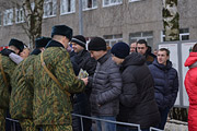 В субботу, 19 декабря, в войсковой части 5527 прошел день открытых дверей, приуроченный к принятию военной присяги новобранцами