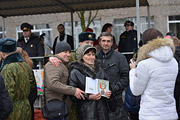 В субботу, 19 декабря, в войсковой части 5527 прошел день открытых дверей, приуроченный к принятию военной присяги новобранцами