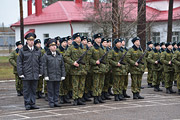 В субботу, 19 декабря, в войсковой части 5527 прошел день открытых дверей, приуроченный к принятию военной присяги новобранцами