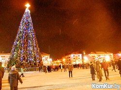 Новогодняя ночь в Бобруйске