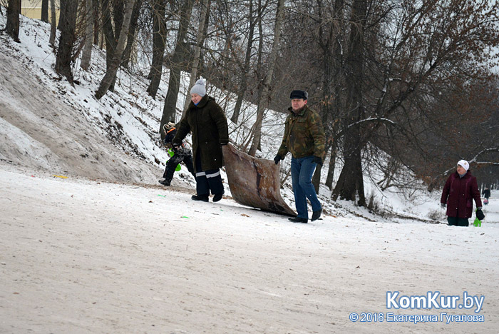 Зимние выходные бобруйчан 