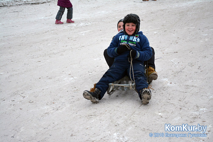 Зимние выходные бобруйчан 