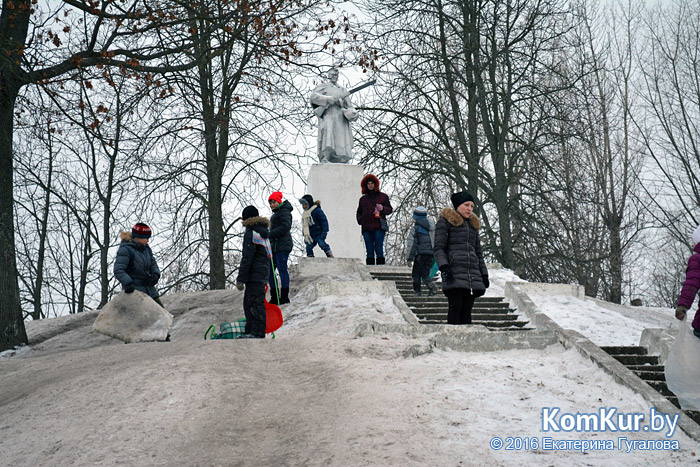 Зимние выходные бобруйчан 