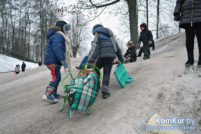Зимние выходные бобруйчан 