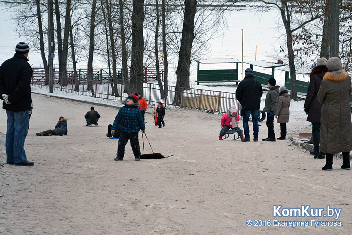 Зимние выходные бобруйчан 