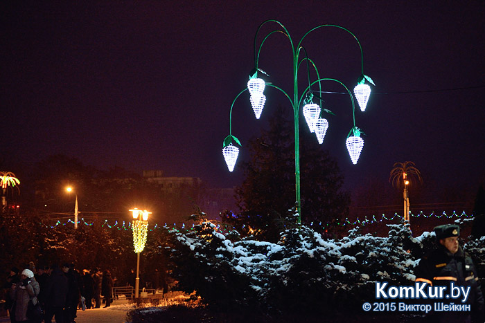 На площади Ленина прошел рождественский концерт